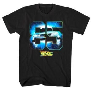 Back Future Eighty Five Retro Nostalgia Graphic Unisex T-Shirt